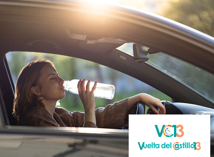 Conducir con calor puede ser peligroso. Descubre las señales de alerta y cuándo hacerte un reconocimiento médico en VC13. ¡Reserva tu cita!